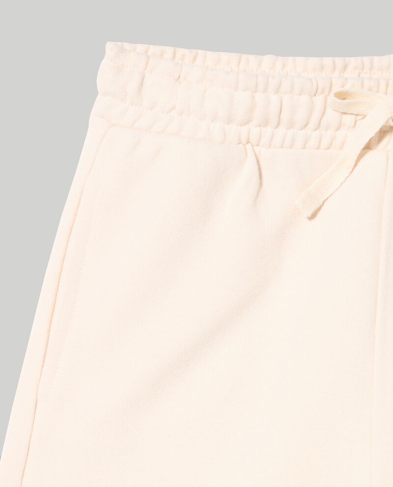 Pantaloni in felpa di puro cotone ragazza single tile 1 cotone