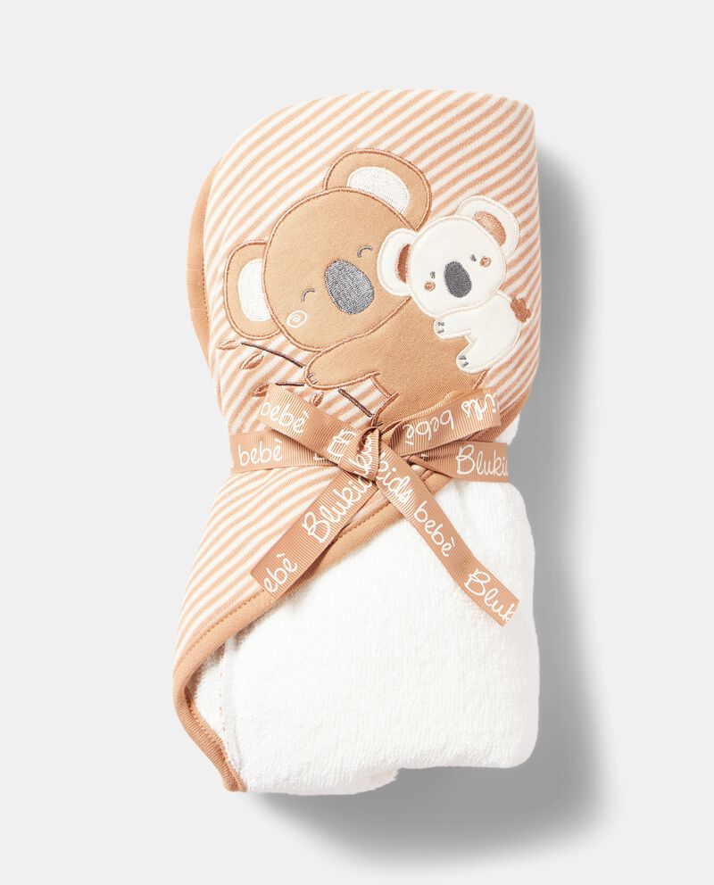Asciugamano con cappuccio neonato single tile 1 