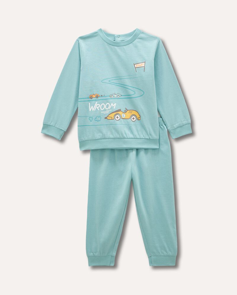 Set pigiama in puro cotone neonatodouble bordered 0 