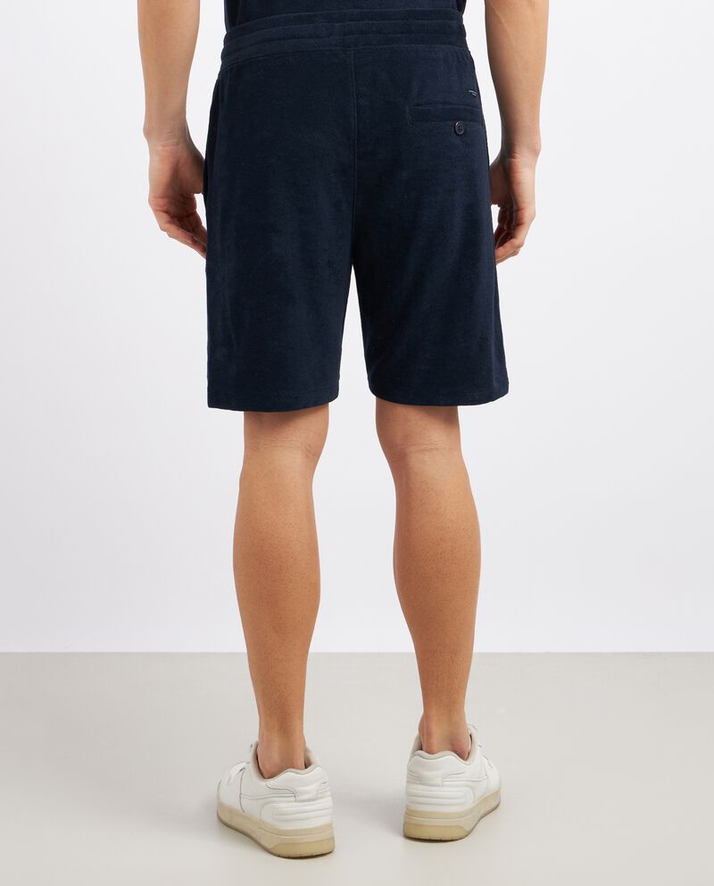 Shorts in terry uomo single tile 1 cotone