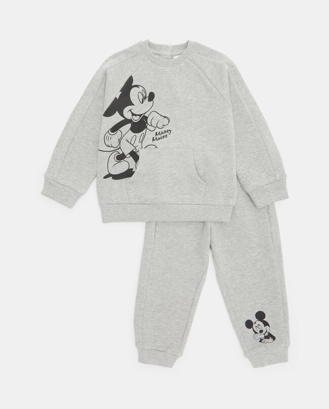 Completo tuta stampa Mickey Mouse in misto cotone neonato carousel 0