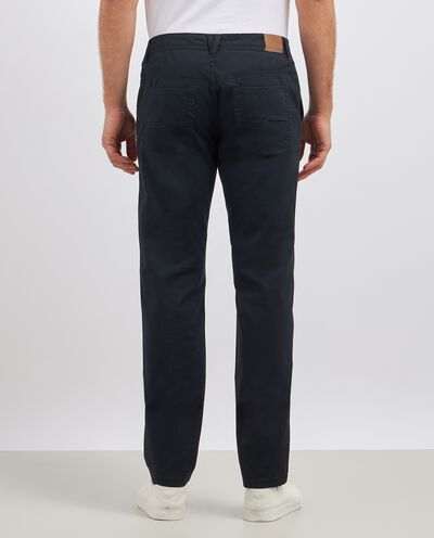 Pantaloni in cotone stretch uomo detail 1