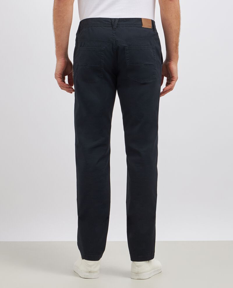 Pantaloni in cotone stretch uomo single tile 1 