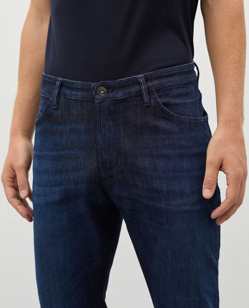 Jeans in cotone stretch regular fit uomo single tile 2 