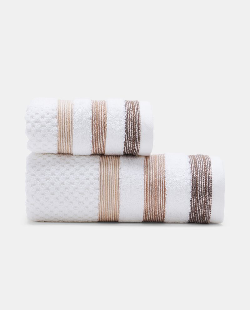 Asciugamano degli ospiti in puro cotone single tile 0 