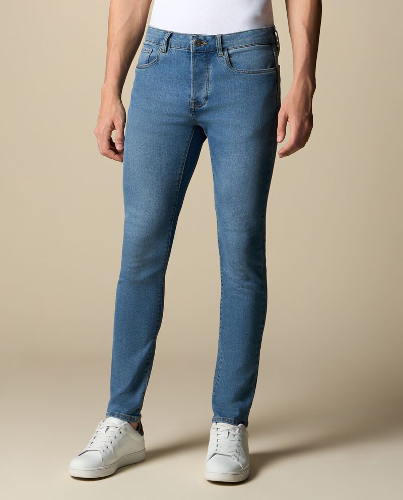 Jeans skinny fit uomo single tile 1 