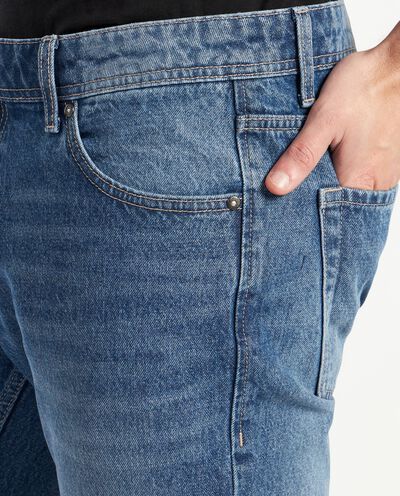 Jeans regular fit stone washed uomo detail 2