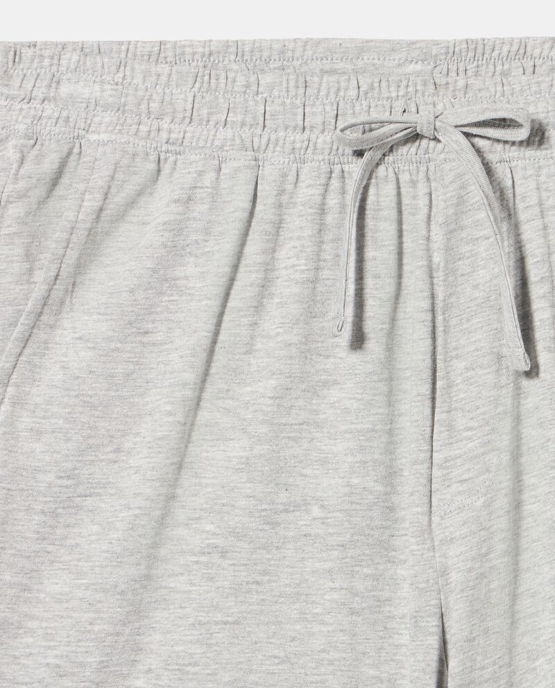 Pantalone corto pigiama in puro cotone uomo single tile 1 