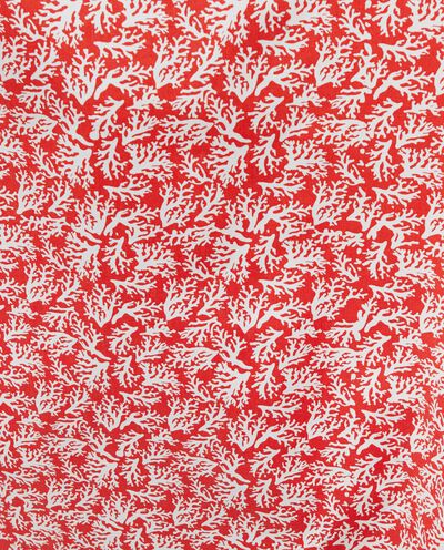 Tovaglia in puro cotone stampa coralli detail 1