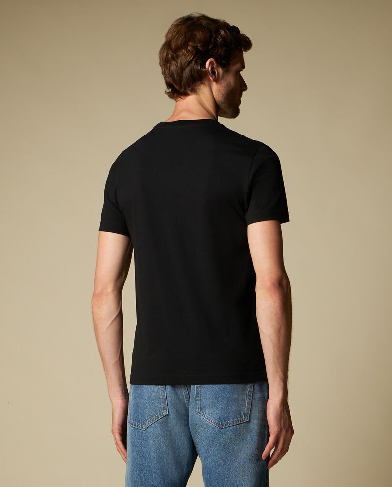 T-shirt girocollo in puro cotone uomo single tile 1 