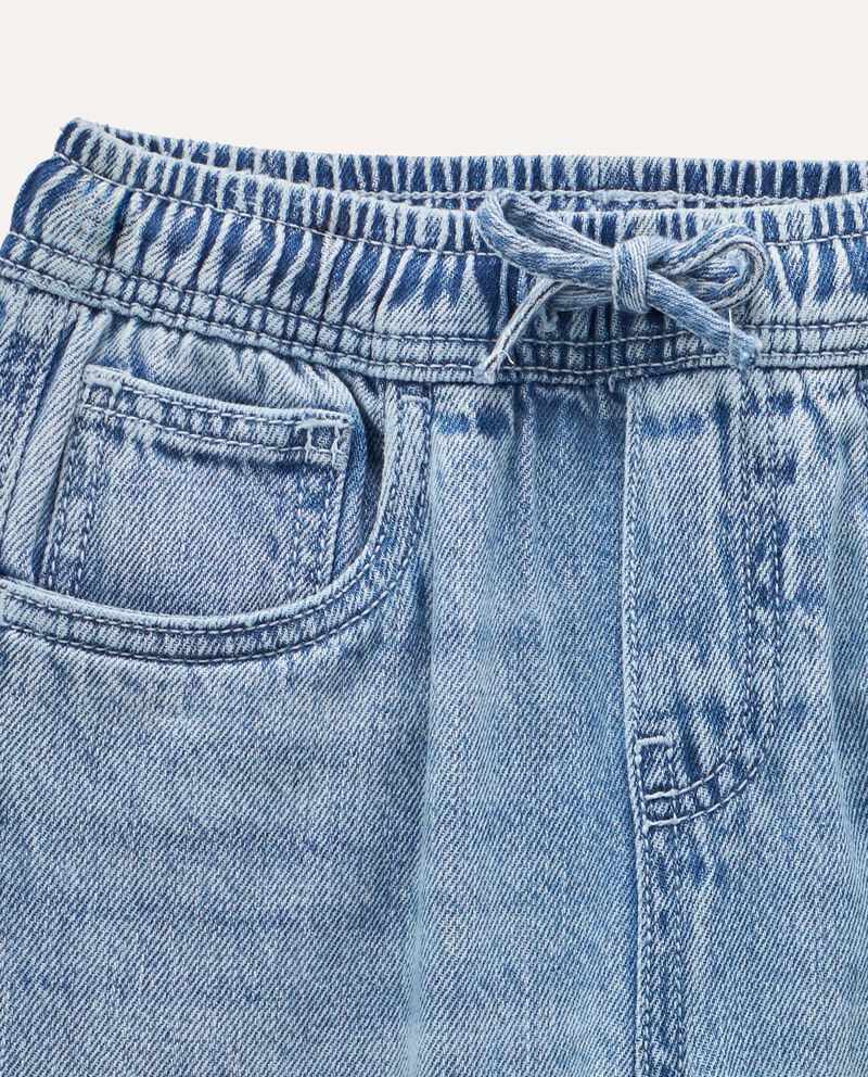 Pantaloni in denim di cotone bambino single tile 1 cotone