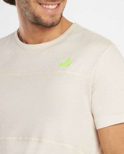 T-shirt fitness in puro cotone a maniche corte uomo detail 2