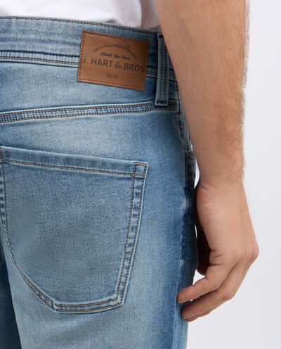 Jeans con effetto bleach slim fit uomo detail 2