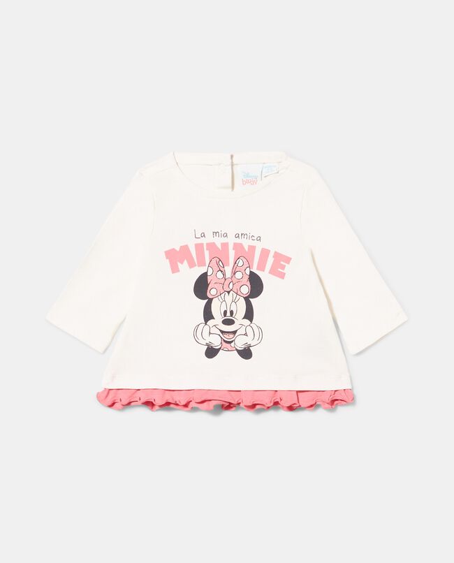 T-shirt Minnie a maniche lunghe neonata carousel 0