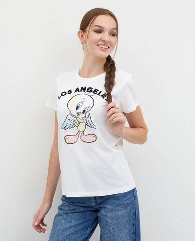 T-shirt Holistic in puro cotone con stampa donna detail 1