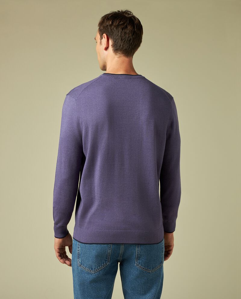 Girocollo tricot in misto cotone uomo single tile 1 
