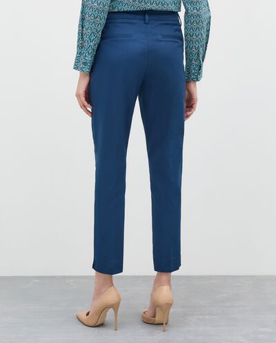 Pantaloni chino in cotone elasticizzato donna detail 1
