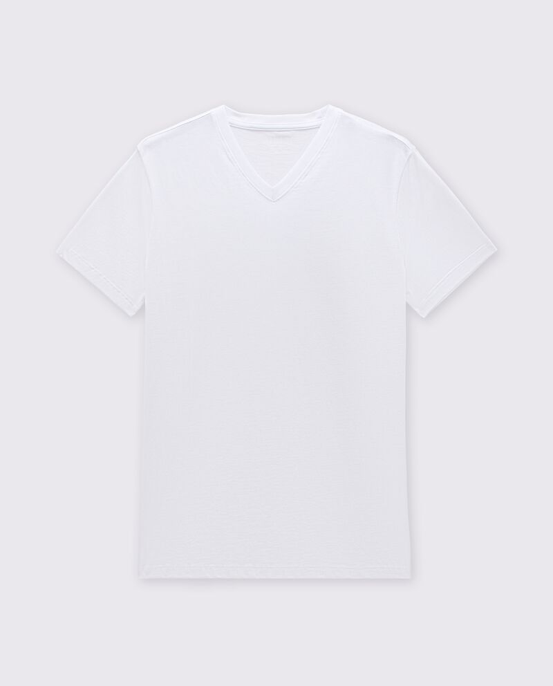 T-shirt intima in puro cotone uomodouble bordered 0 
