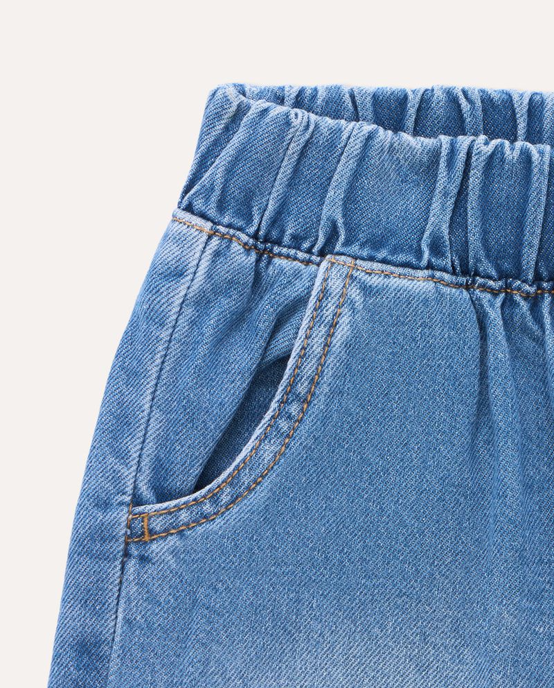 Jeans culotte bambina single tile 1 cotone