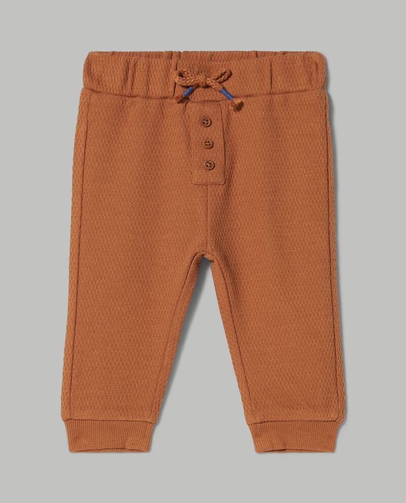 Pantaloni in felpa di cotone neonato cover