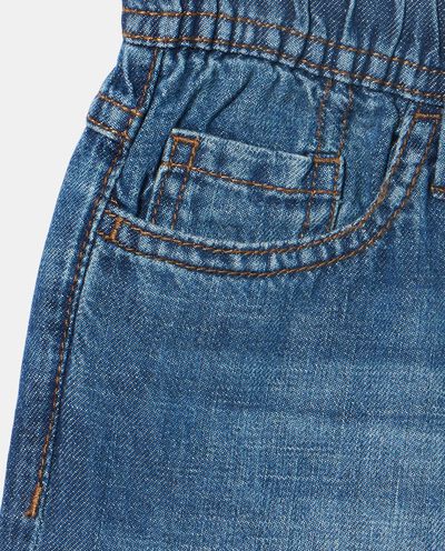 Shorts in denim di puro cotone bambino detail 1