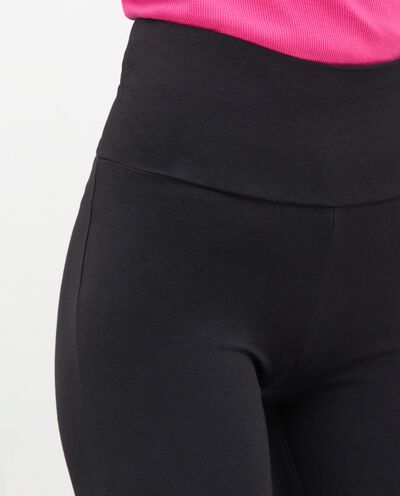 Shorts ciclista Holistic fitness in cotone stretch donna detail 2