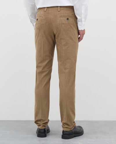 Pantaloni chino in velluto a coste uomo Rumford detail 1