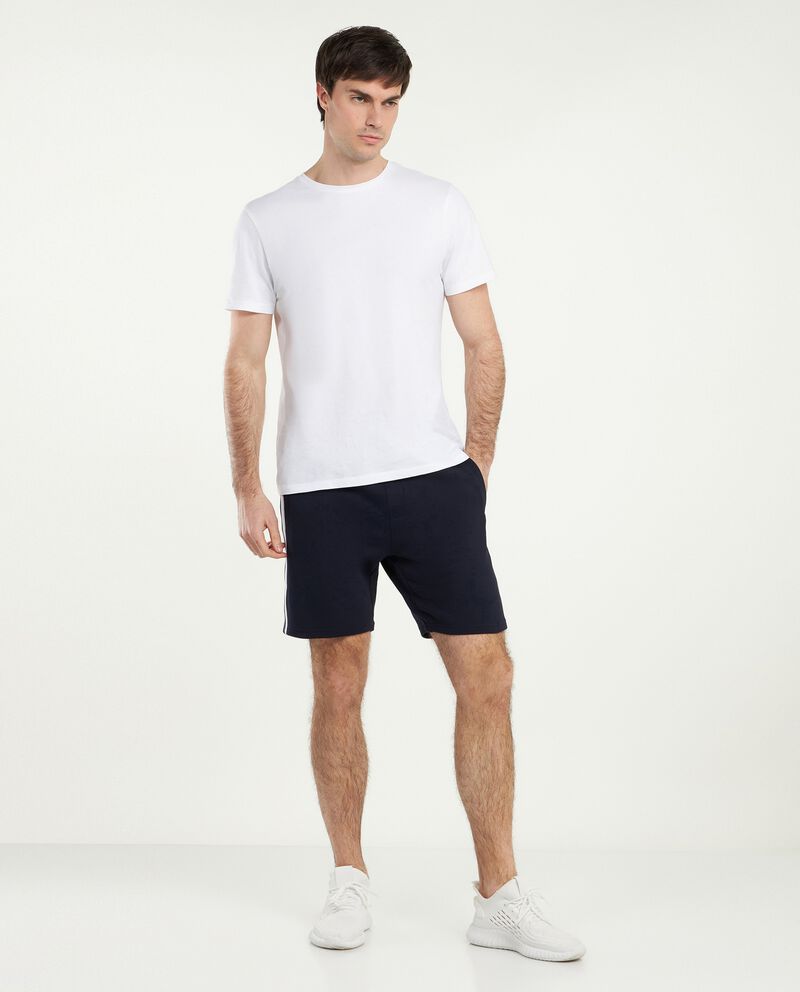 Shorts in felpa di puro cotone uomo cover