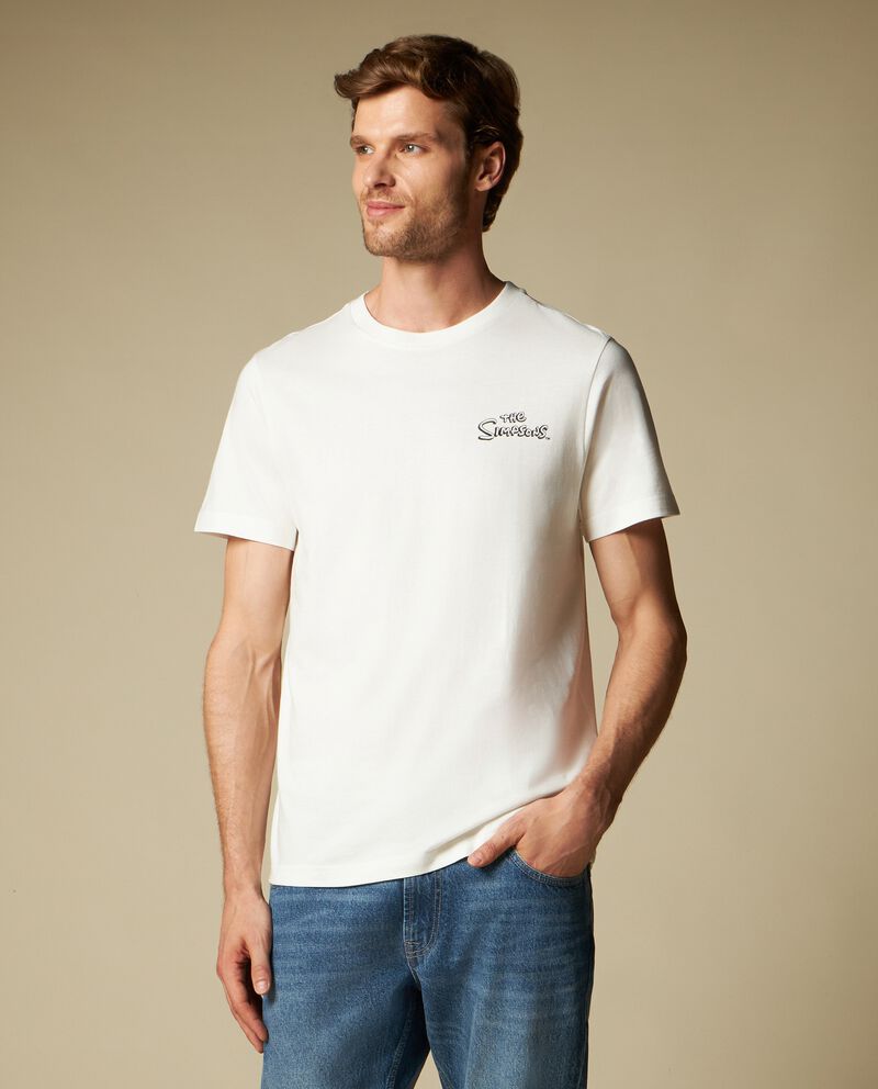 T-shirt girocollo in puro cotone uomo cover