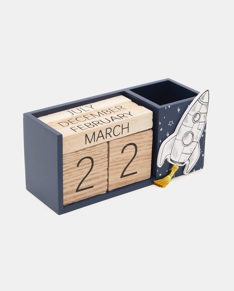 Calendario porta penne in legno cover