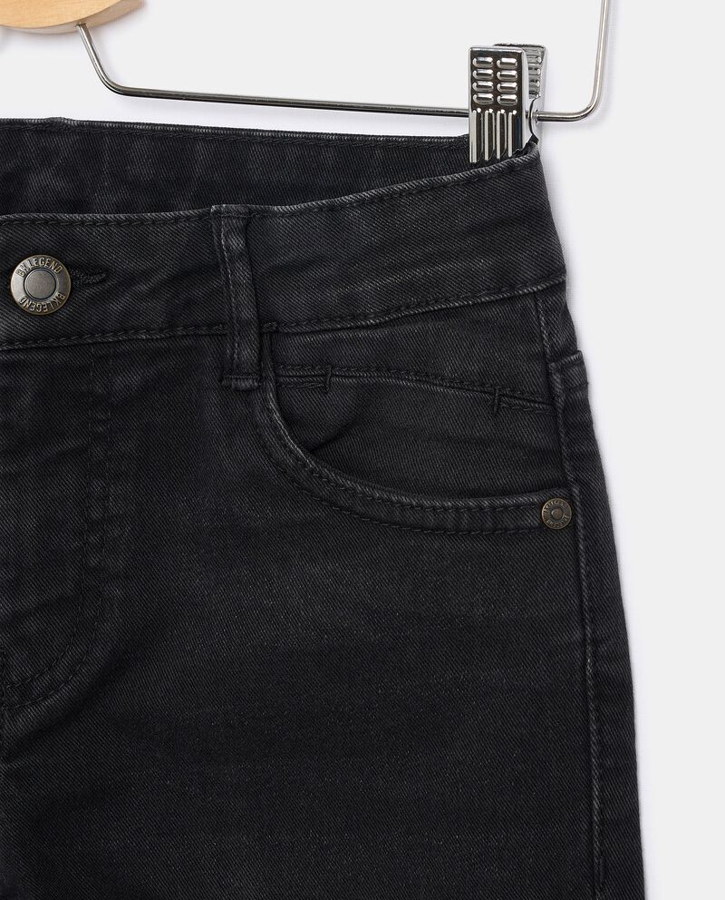 Jeans con cinque tasche ragazzo single tile 1 cotone