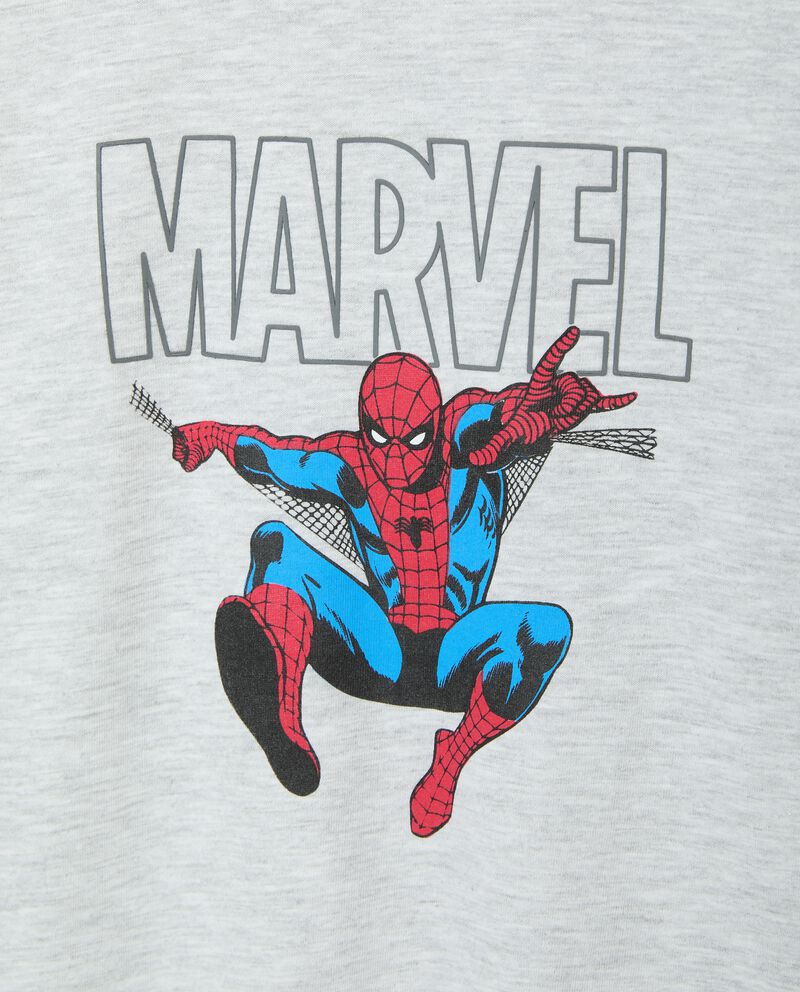Maglietta girocollo con stampa Marvel in puro cotone bambino single tile 1 