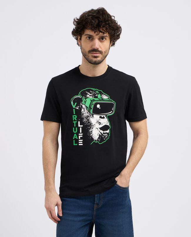 T-shirt con stampa uomo carousel 0