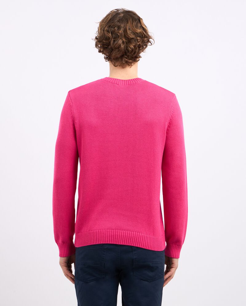 Girocollo tricot in misto cotone uomodouble bordered 1 cotone