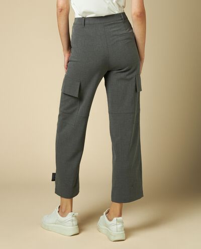 Pantaloni con tasconi laterali donna detail 1