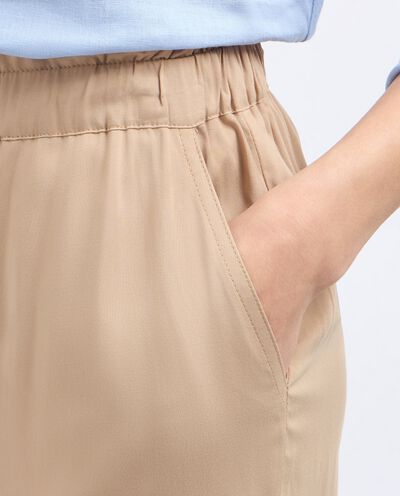 Pantaloni in pura viscosa donna detail 2