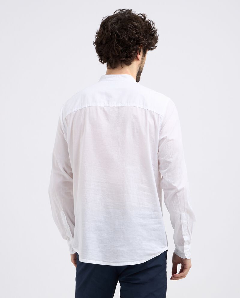 Camicia coreana in puro cotone uomodouble bordered 1 cotone