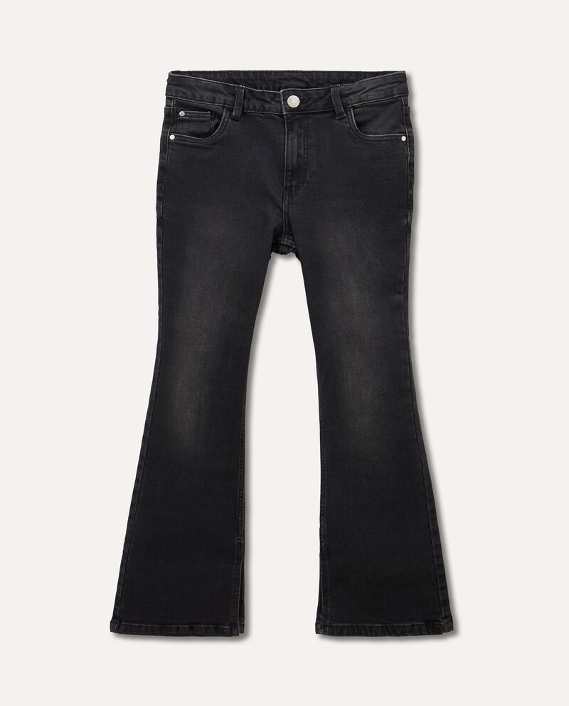 Jeans flare fit in cotone stretch ragazzadouble bordered 0 cotone