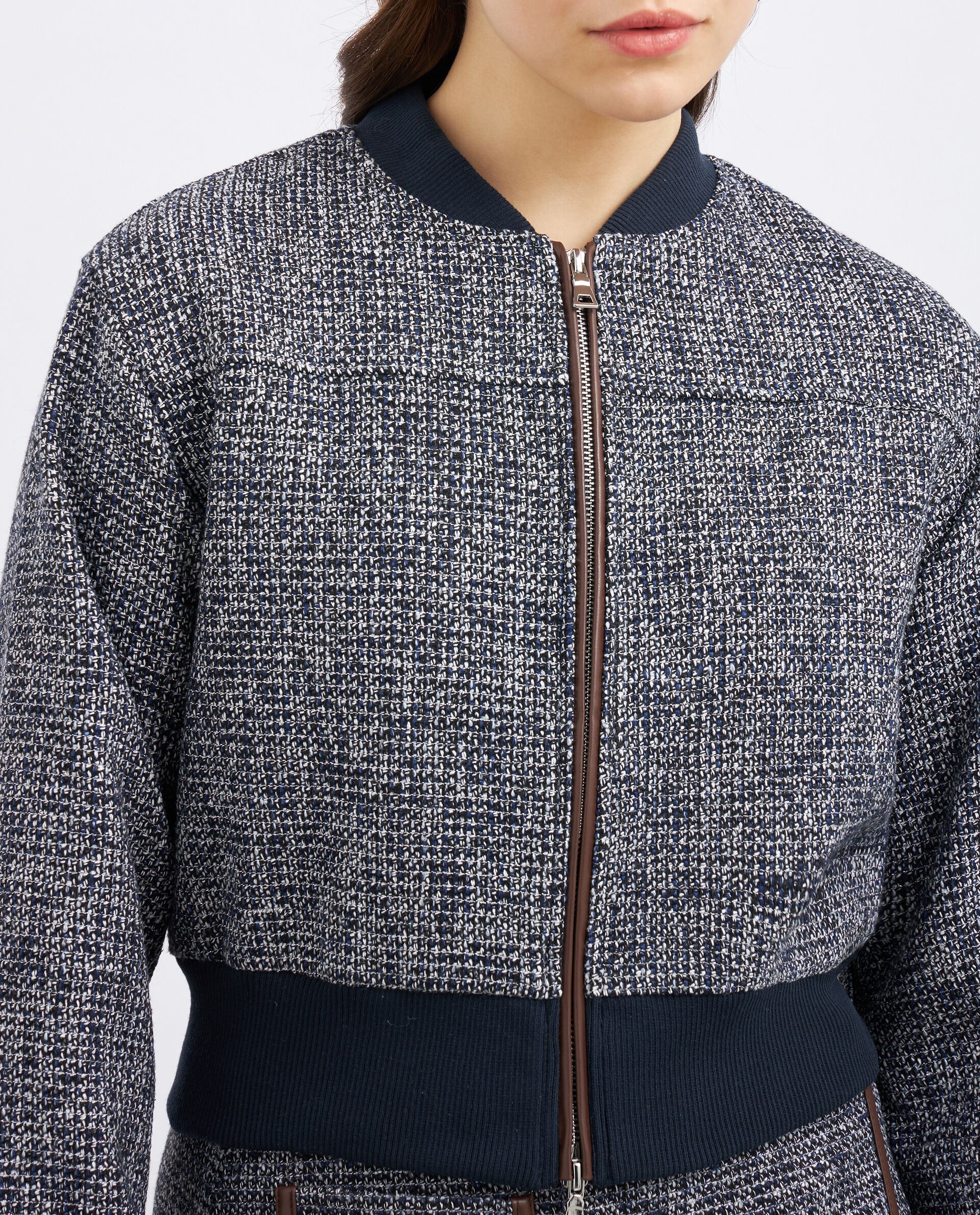 Bomber in bouclé donna