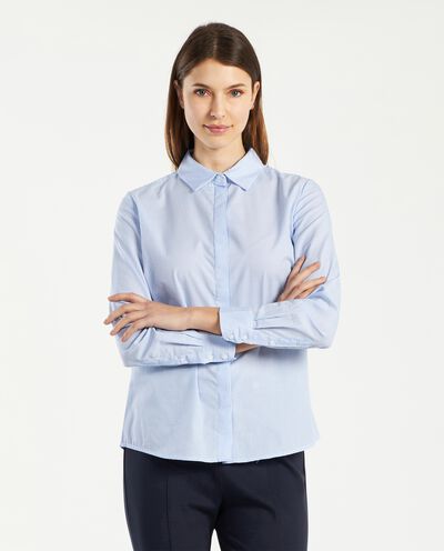 Camicia in cotone a righe donna detail 1