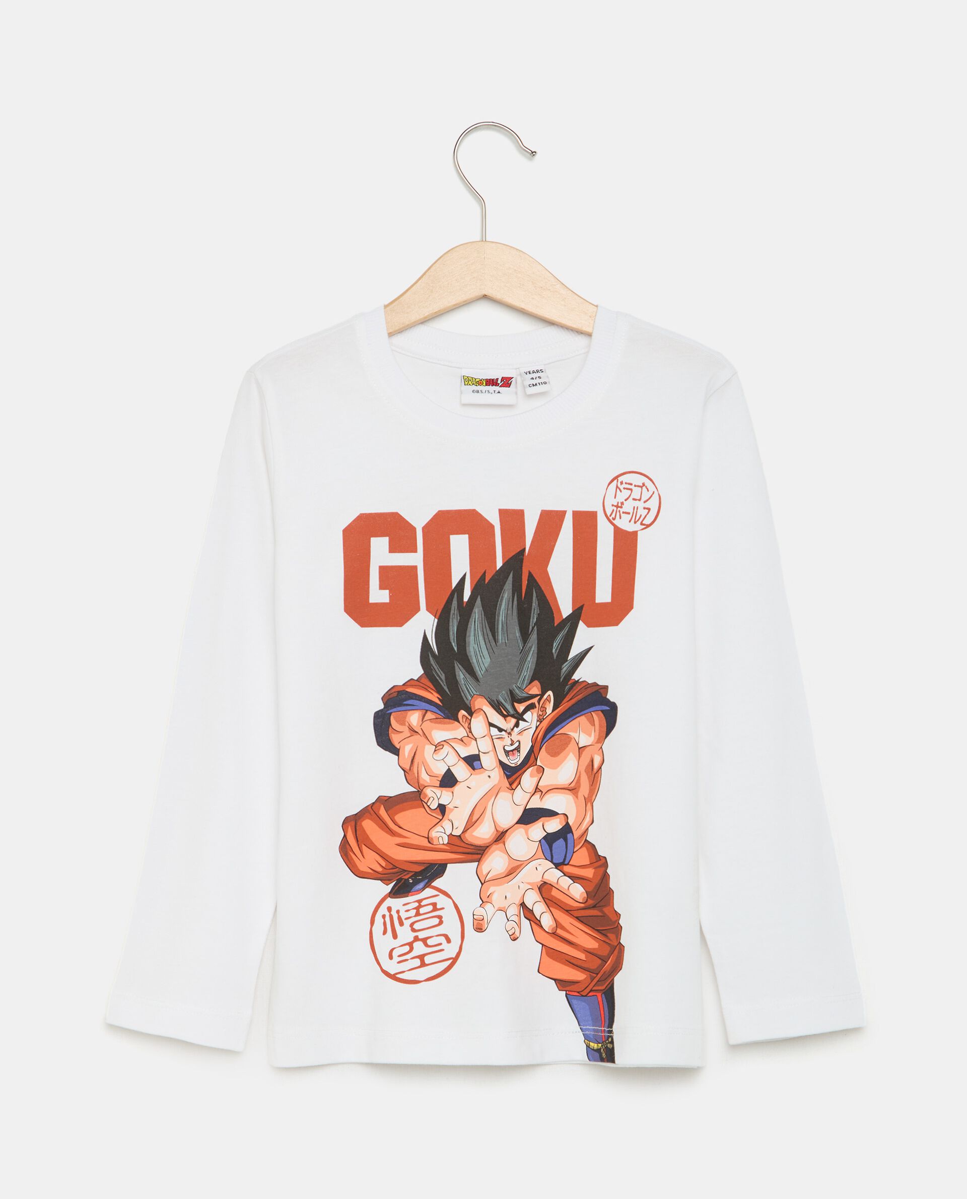 T-shirt Dragon Ball in jersey di puro cotone bambino