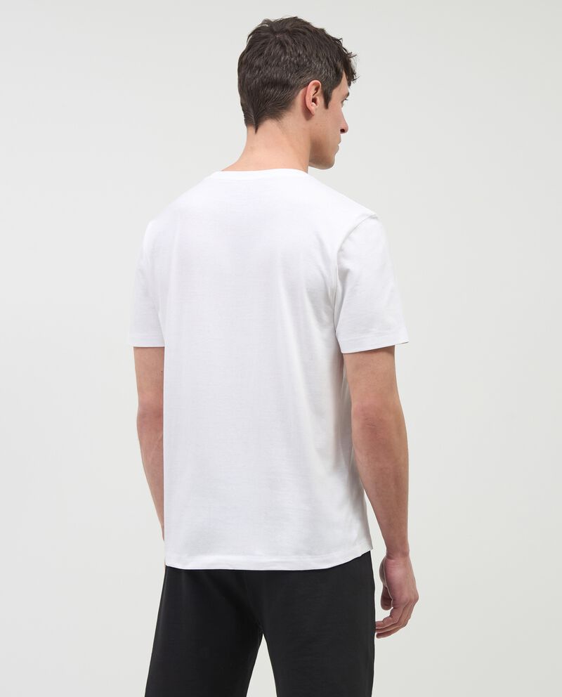 T-shirt in puro cotone stampata uomo single tile 2 