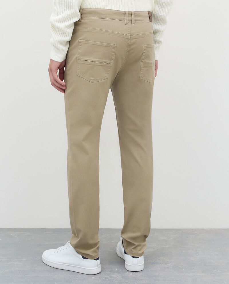 Pantaloni elasticizzati regular fit uomo single tile 1 