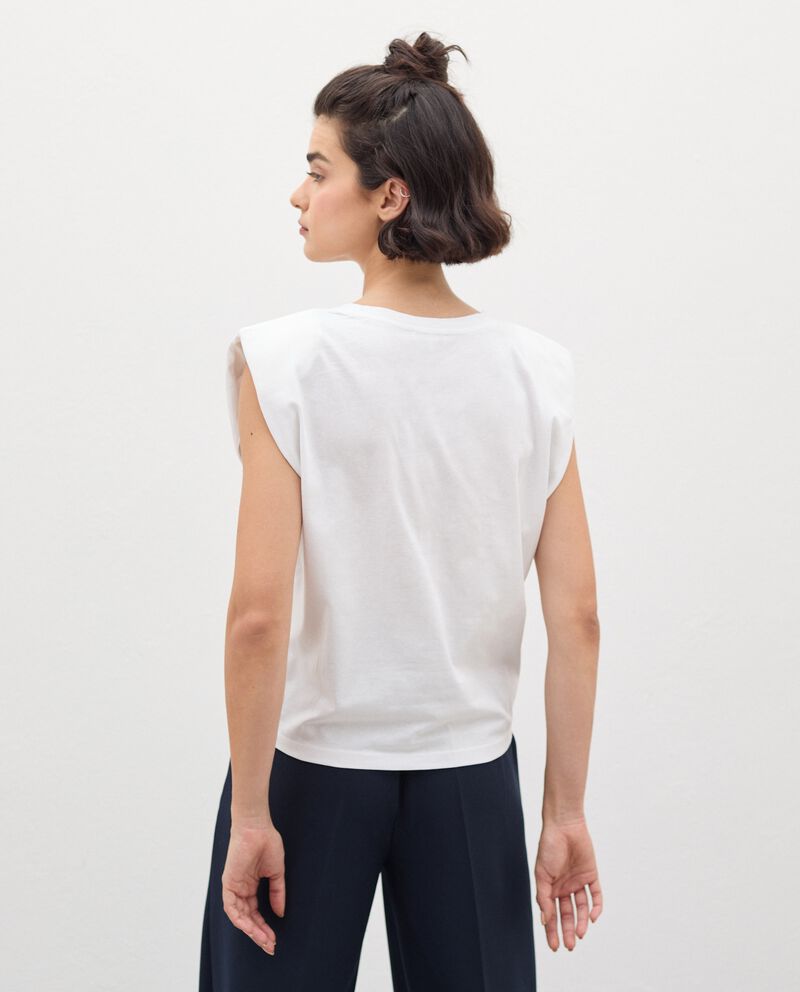 T-shirt spalline di cotone organico donna single tile 1 