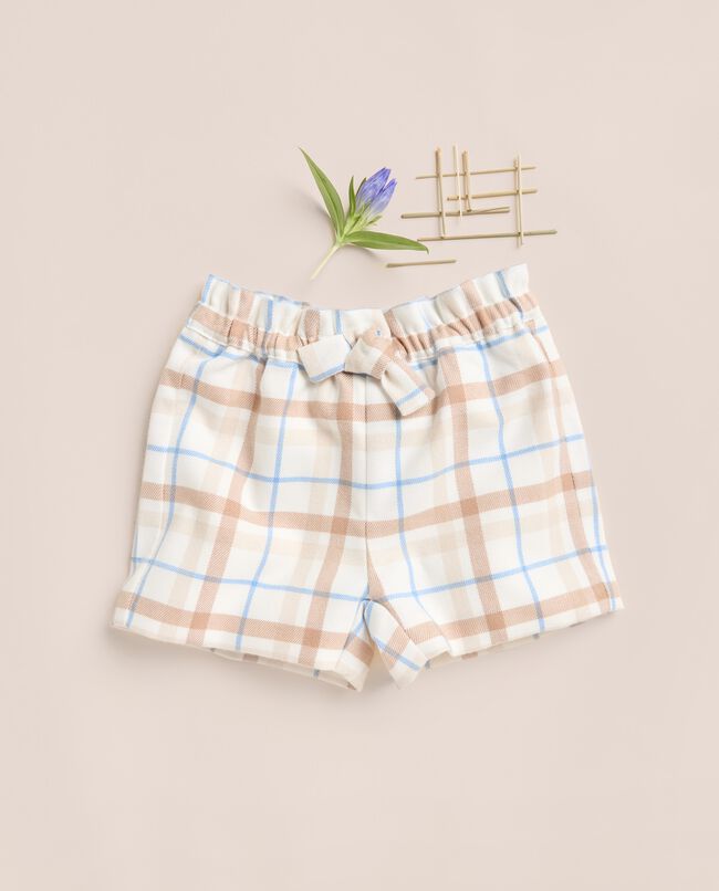 Shorts in flanella a quadri IANA neonata carousel 0