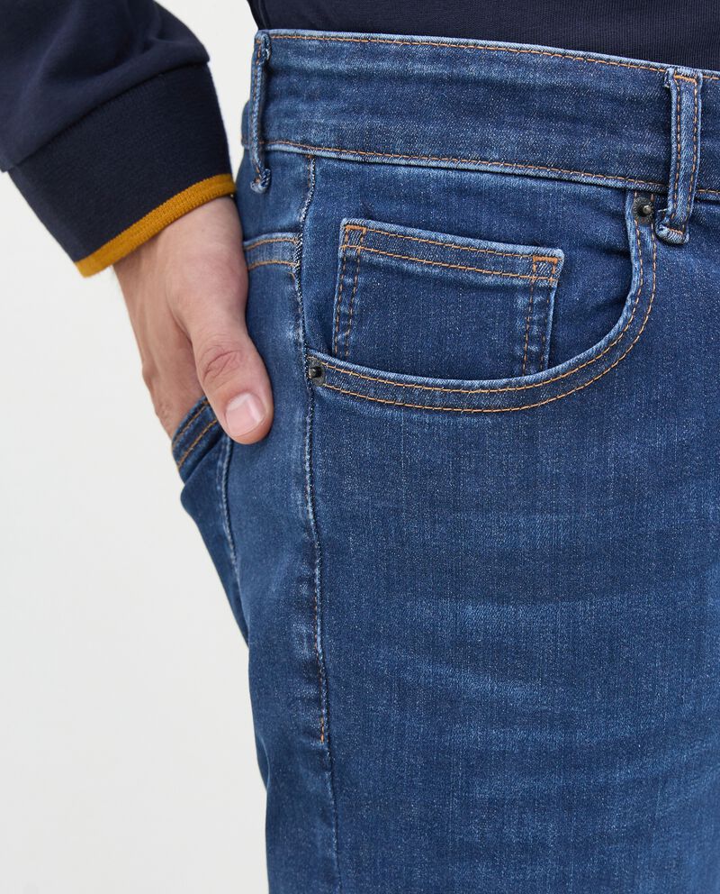 Jeans slim fit in misto cotone uomo single tile 2 