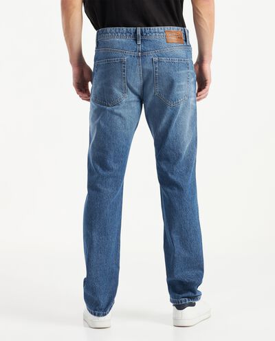 Jeans regular fit stone washed uomo detail 1