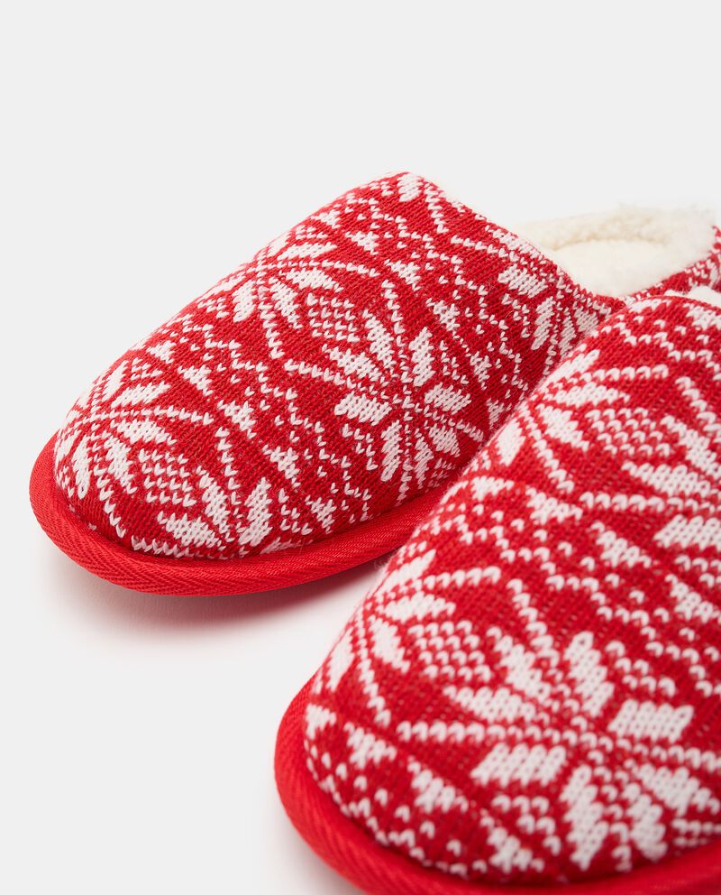 Pantofole con decoro natalizio single tile 1 