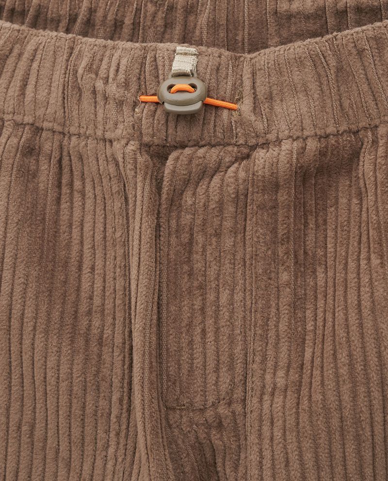 Pantaloni in velluto a coste larghe in puro cotone bambino single tile 1 