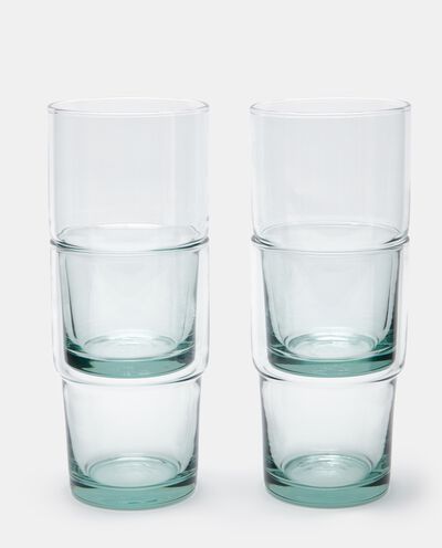 Bicchiere alto in vetro neutro detail 1